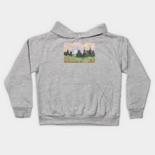 Oxford at sunset Kids Hoodie